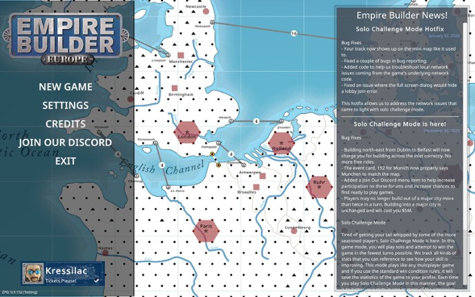 Empire Builder - Europe screenshot