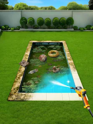 Lawn Care ASMR Cleaning Image