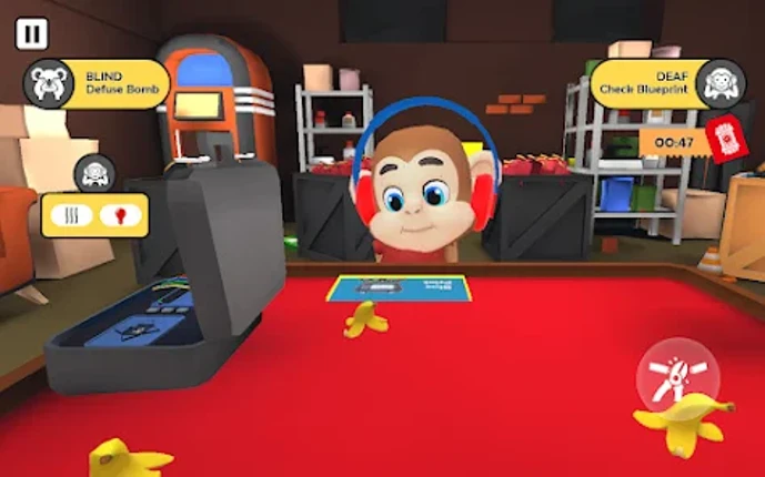 Bomb Defusal Banana Squad Game Image