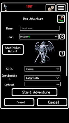 Buriedbornes -Hardcore RPG- screenshot