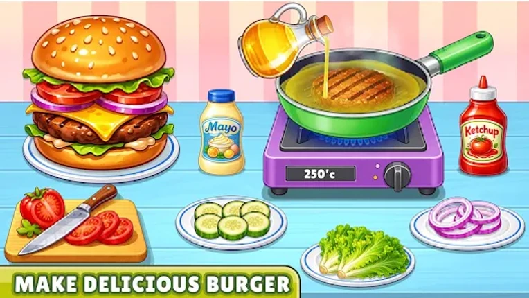 kitchen Set Cooking Game Chef Image