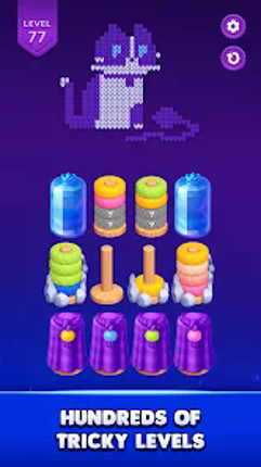 Wool Knit: Sort Colors screenshot