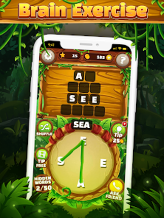Word Jungle: Word Games Puzzle screenshot