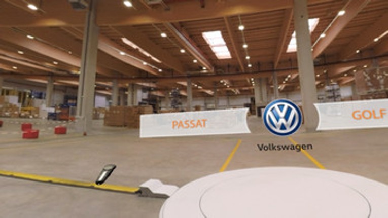 Virtual Reality Testdrive - Volkswagen screenshot