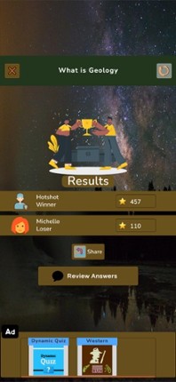 Geology Quiz screenshot