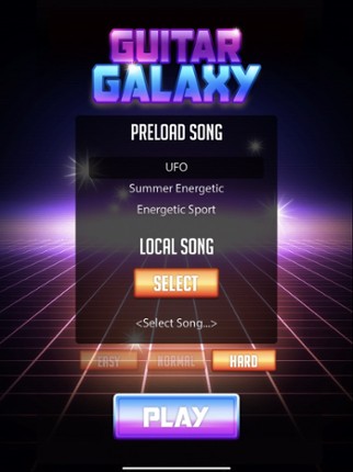 Guitar Galaxy: Rhythm game screenshot