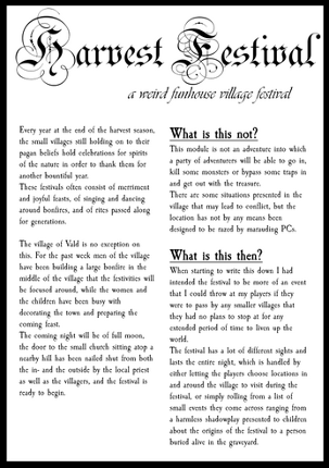 Harvest Festival - A Weird Funhouse Village Festival screenshot