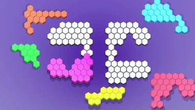 Hexagon Puzzle Blocks Image