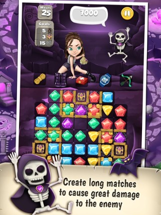 Jewel Mystery Deluxe Match 3: Find the Lost Diamond in the Crazy Color.s Adventure Mania Image