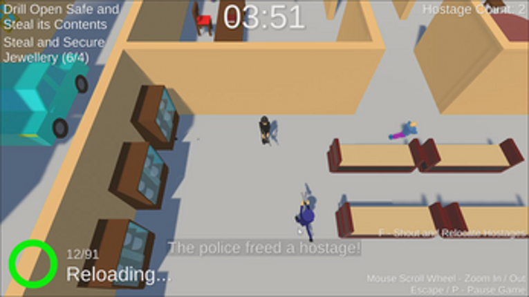 Jewellery Heist (FYP) screenshot