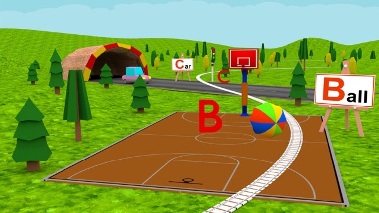 Learn ABC Alphabet For Kids - Play Fun Train Game screenshot