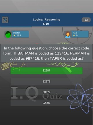 Logic IQ Knowledge Quiz Image