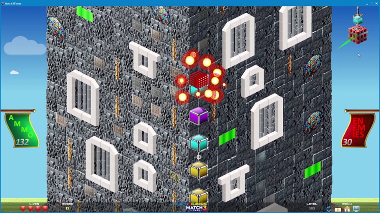 Match3Tower screenshot