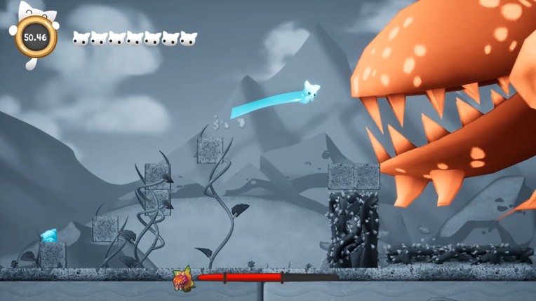 Neko Ghost, Jump! screenshot