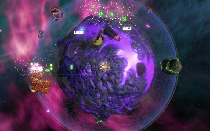 Orbital Invaders. Space action screenshot