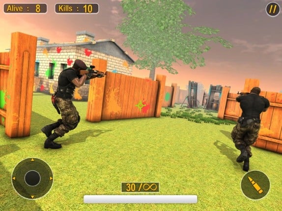 Paintball Shooting Maze Mayhem screenshot