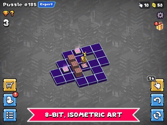 Pushy Boxes - Pushing Puzzle screenshot