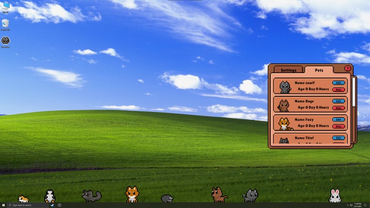 Screen Pets screenshot