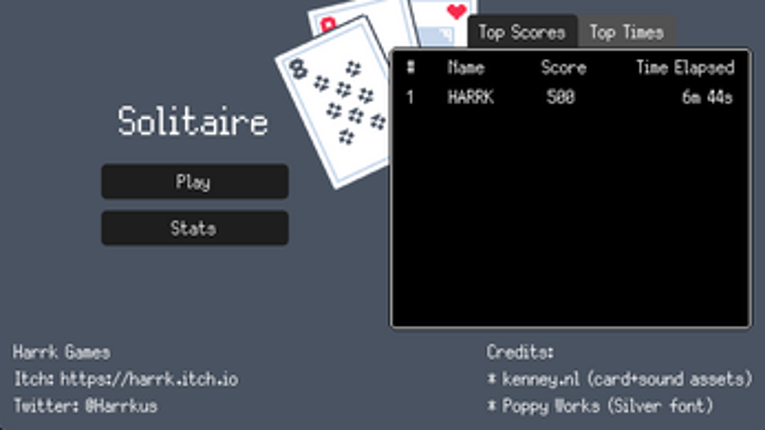 Solitaire Klondike screenshot