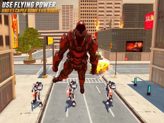 Super Flash Robot Hero Game screenshot