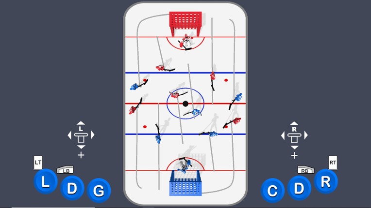 Table Hockey Challenge screenshot