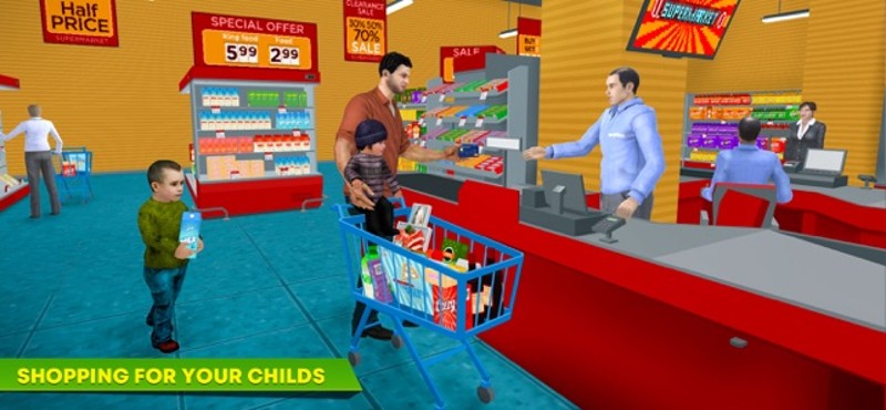 Virtual Single Dad Taxi Driver screenshot