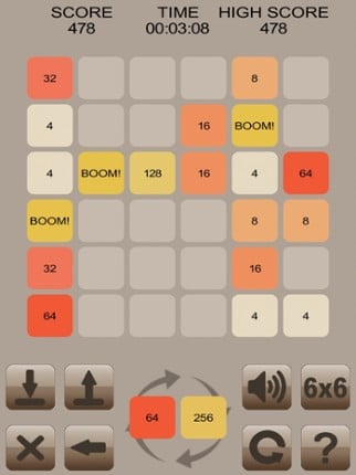 2048 Merged Boom! screenshot
