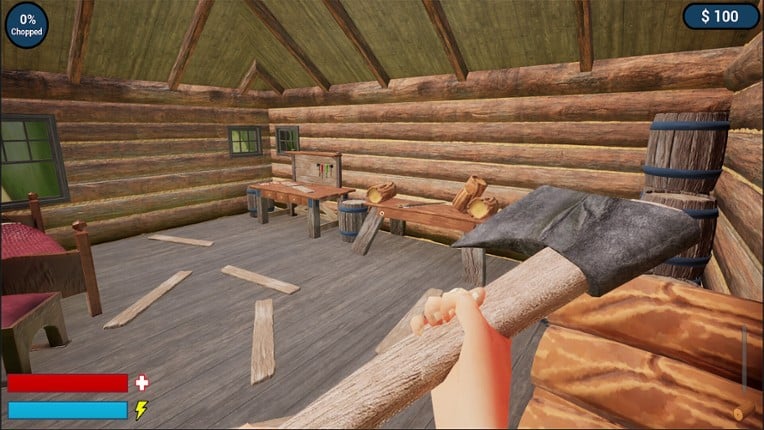 A Game About Cutting A Tree screenshot