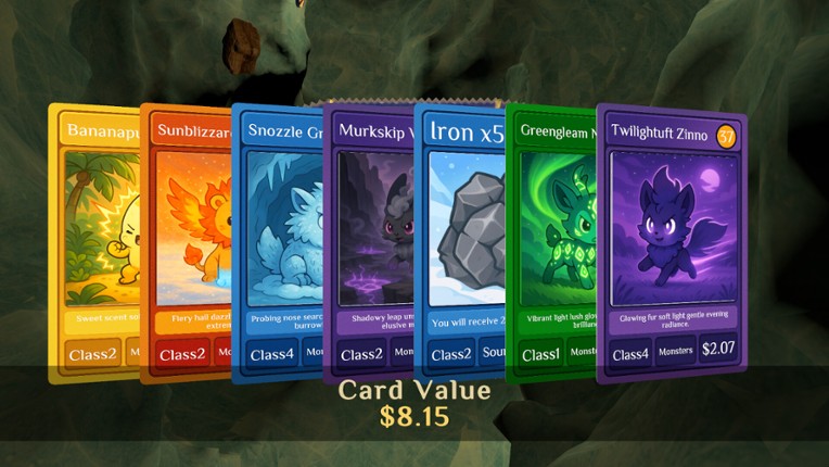 Arctic Digger TCG Collection screenshot