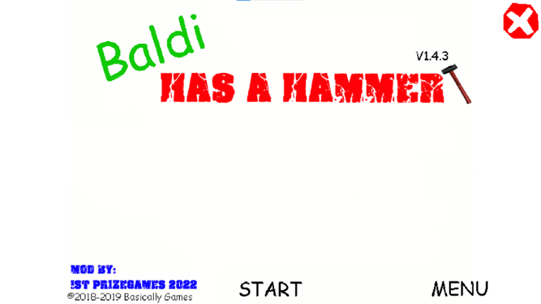 BALDI HAS A HAMMER PACKAGES Image