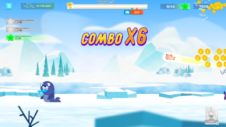 Bouncemasters 2: Pengu Throw screenshot