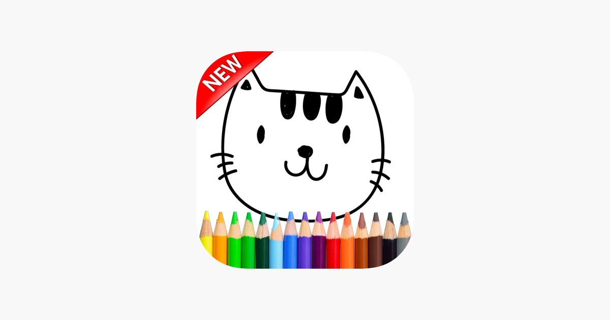 Games like Cute Cat Kitten Kids Girl Coloring Book Pages