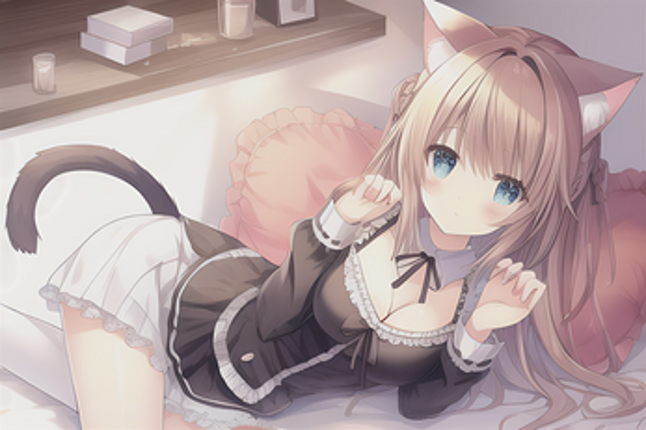 Cute Neko Girls [AI Generated] Image