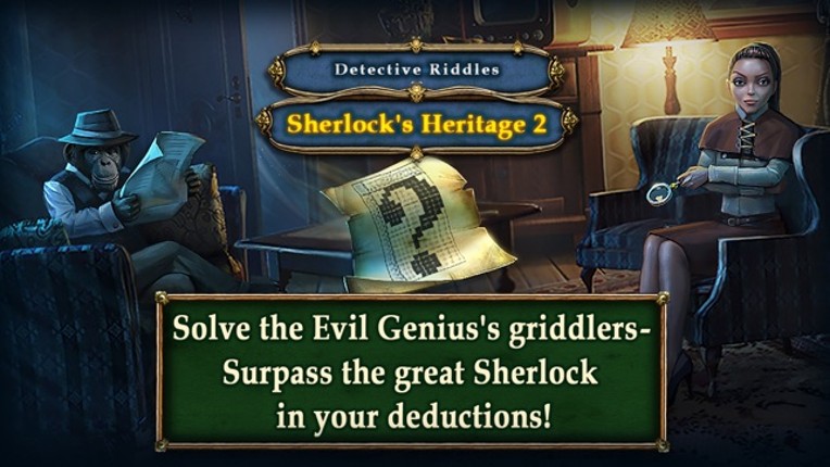 Detective Riddles. Sherlock's Heritage 2 Free screenshot
