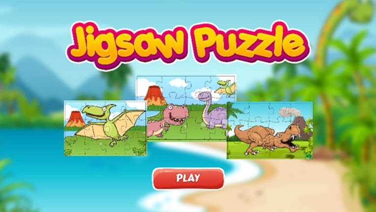 Dino World: Jurassic Zoo Dinosaur Jigsaw Games screenshot