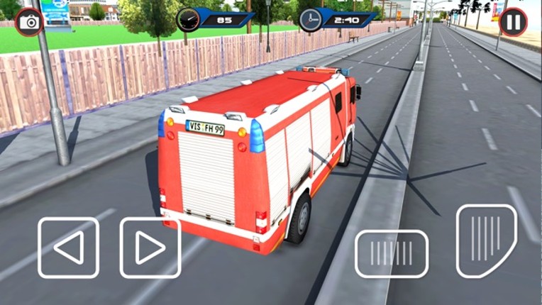 Fire Rescue Truck Simulator 911 screenshot