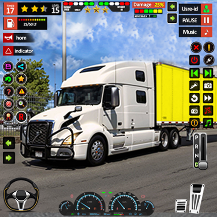 Truck Driving Real Truck Drive Image