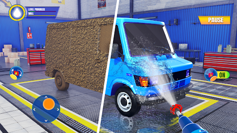 Power Car Wash Simulator Game Image