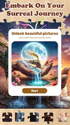 Surreal Jigsaw Puzzles Games screenshot