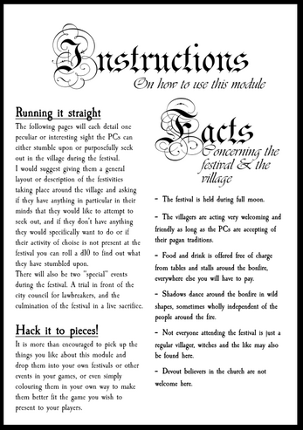 Harvest Festival - A Weird Funhouse Village Festival Image