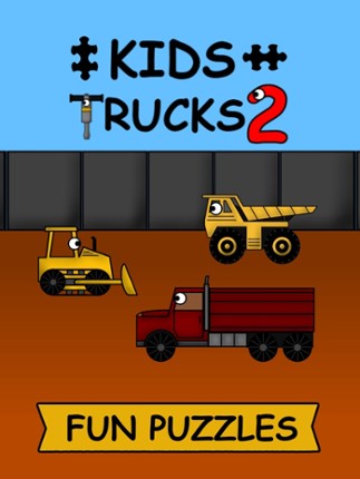 Kids Trucks: Puzzles 2 - An Animated Construction Truck Puzzle Game for Toddlers, Preschoolers, and Young Children screenshot