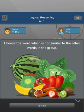 Logic IQ Knowledge Quiz screenshot
