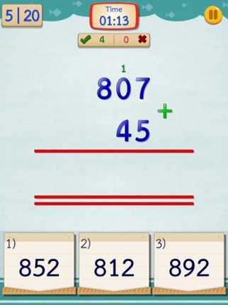 Math Fast Plus and Minus screenshot