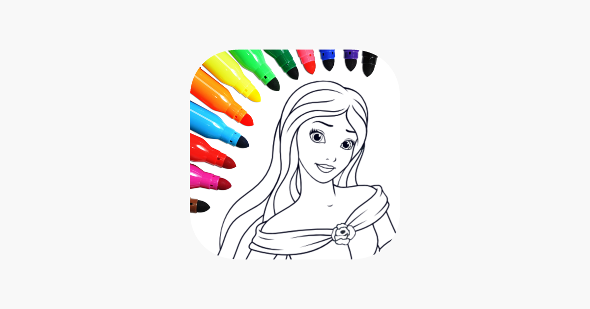 Games like Princess coloring book 4 girls