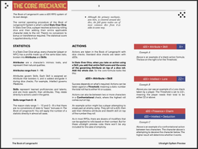 The Book of Lengsnacht - Ultralight Rules Image