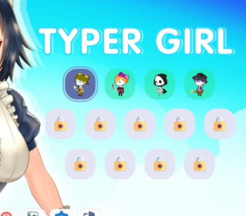 Typer Girl Image