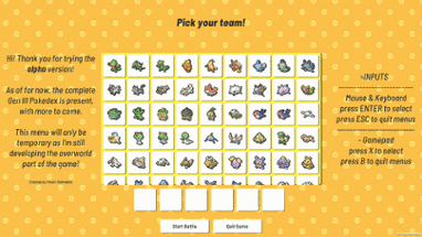 Unity Pokémon Battle System Image