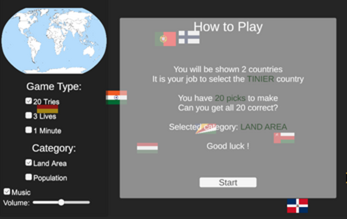 Vatican City is the pick. Probably. Image