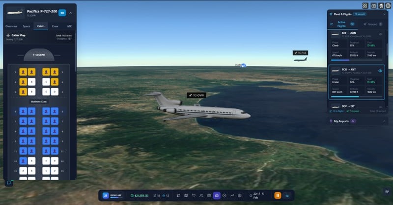 Airline CEO screenshot