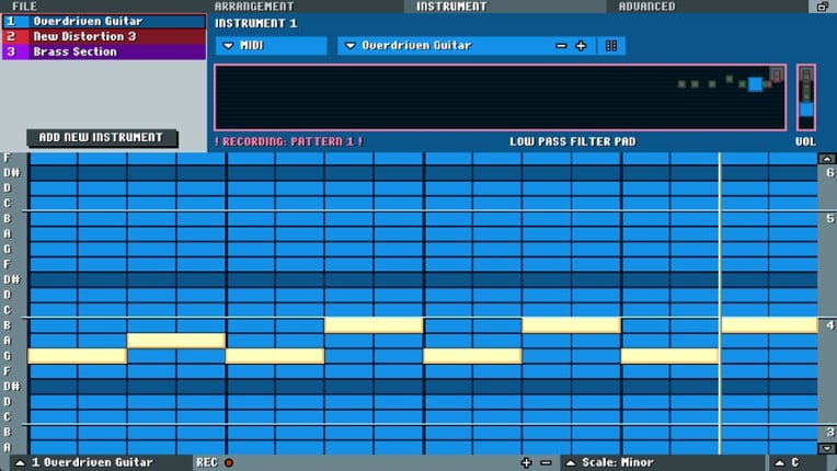 Bosca Ceoil: The Blue Album screenshot